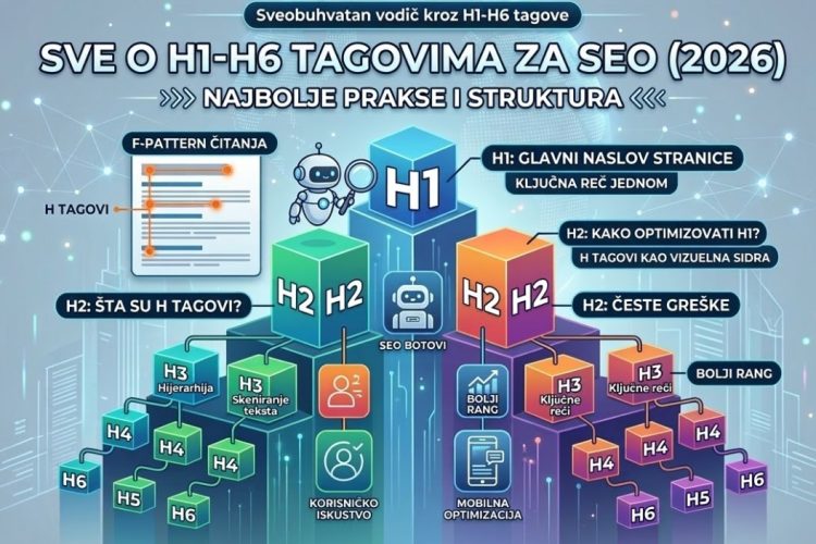 H tagovi Seo optimizacija